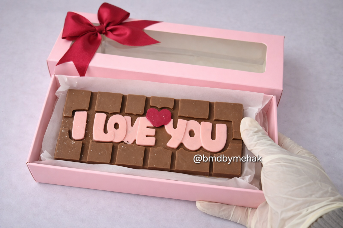 “I LOVE YOU” Bar (Belgian Chocolate)
