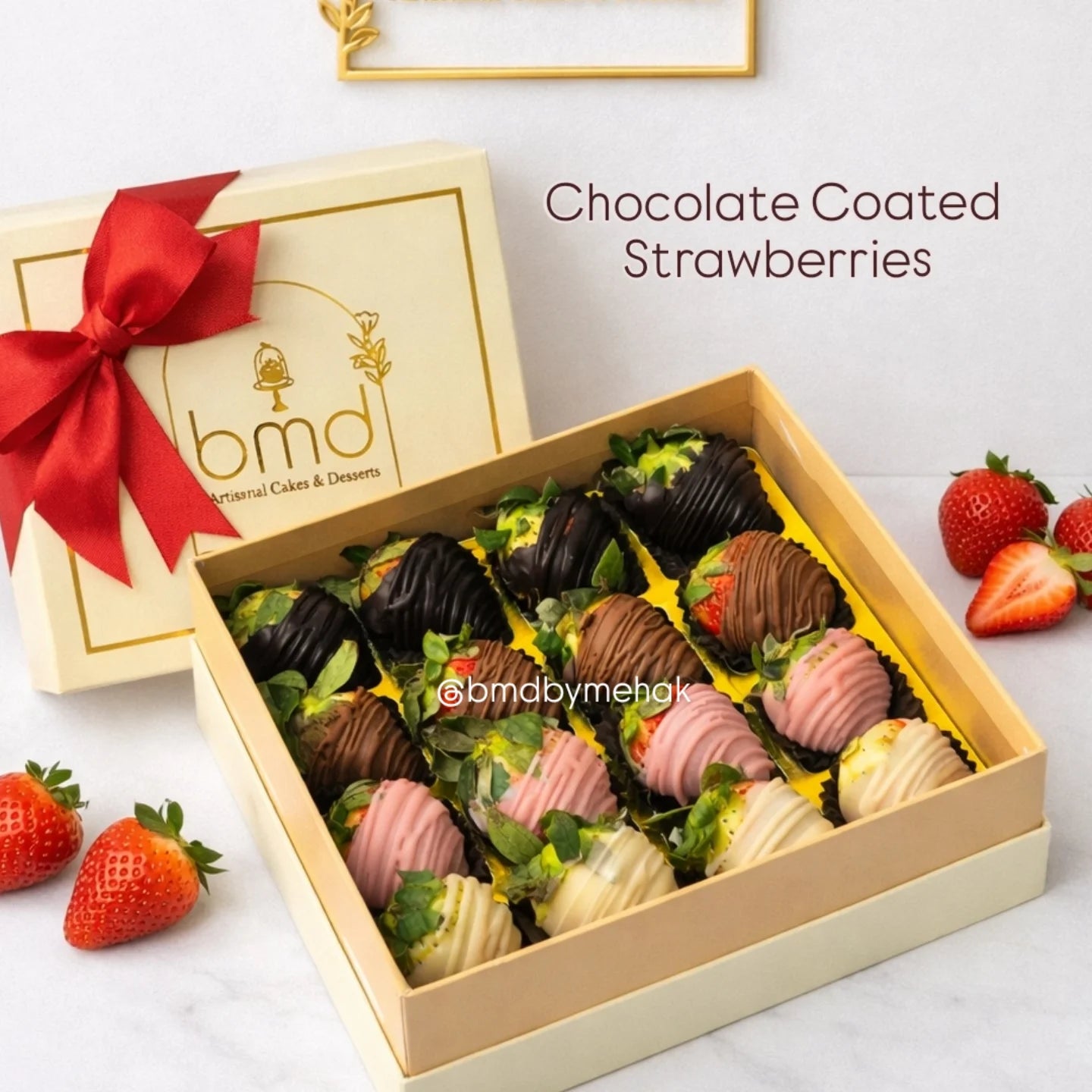 CHOCOLATE COATED STRAWBERRIES