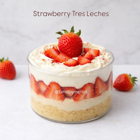 STRAWBERRY TRES LECHES