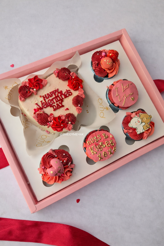 ❤ PLATTER ❤ BENTO+ 5 CUPCAKES