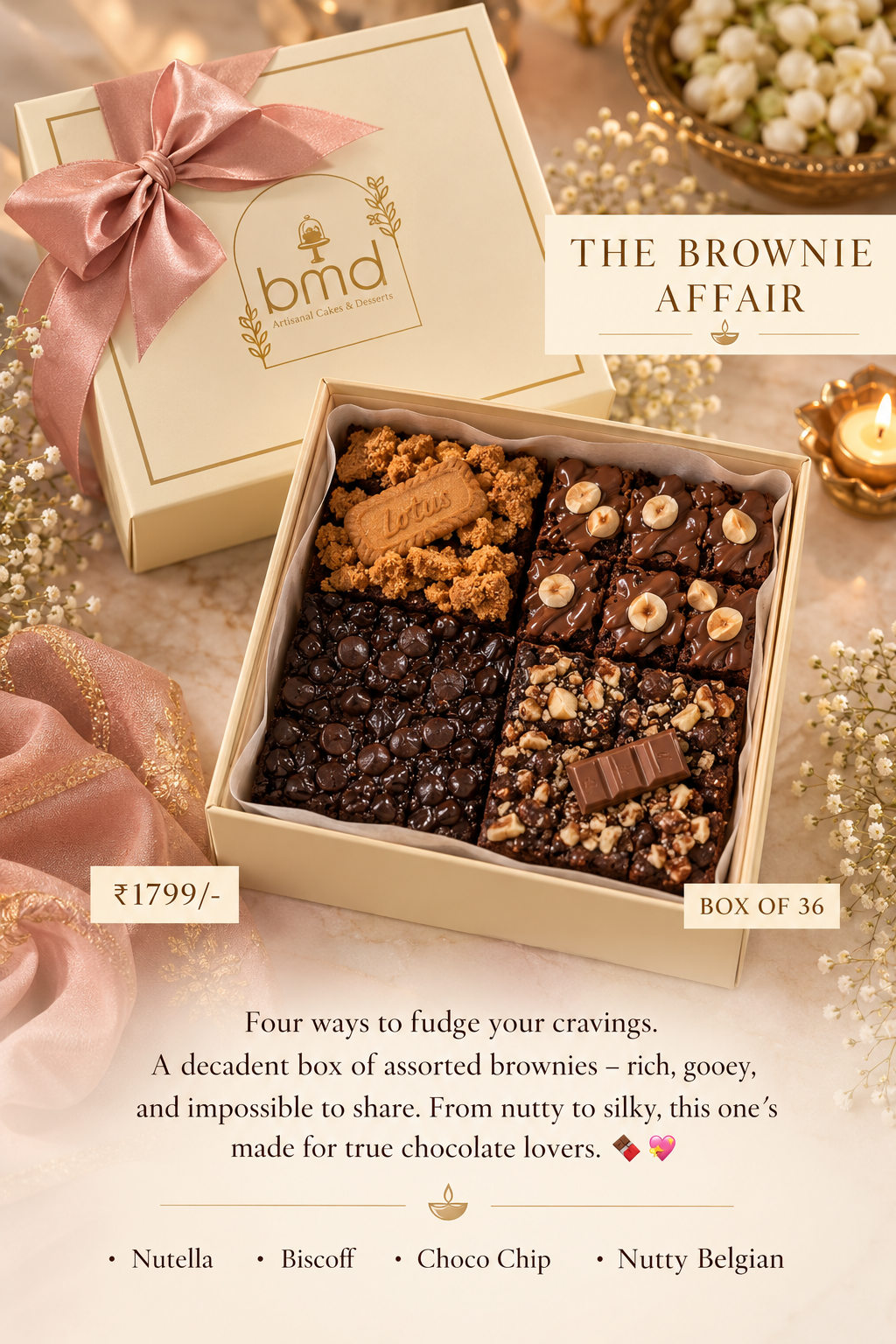 The Brownie Affair - Box of 36