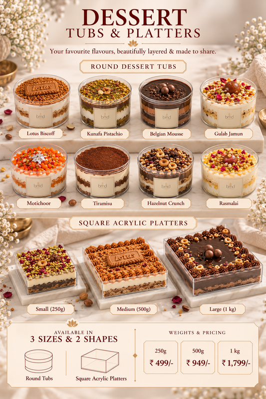 Dessert Tub / Platter